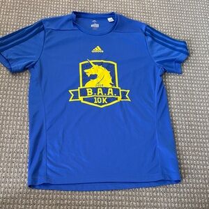 Adidas Royal Blue B.A.A. Womens Athletic Tee - New